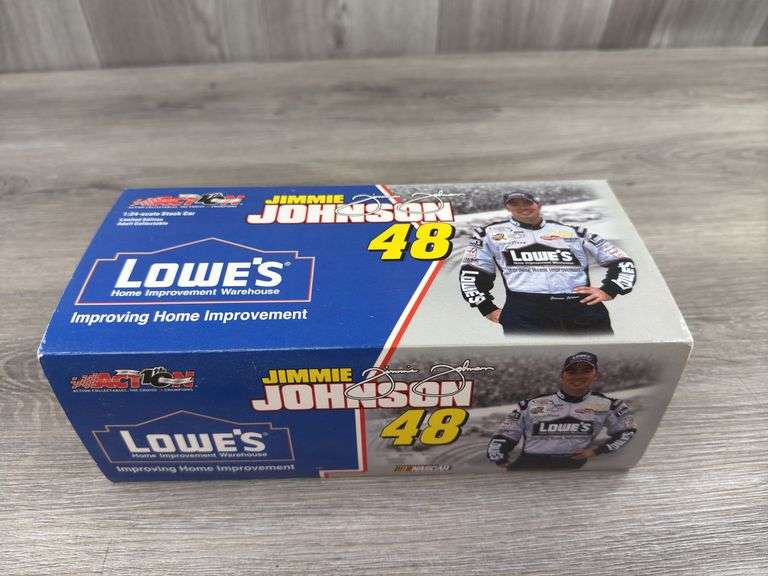 Jimmie Johnson #48 Lowe’s 2002 Monte Carlo Stock Car, 1/24, Limited Edition, Action 10th Anniversary