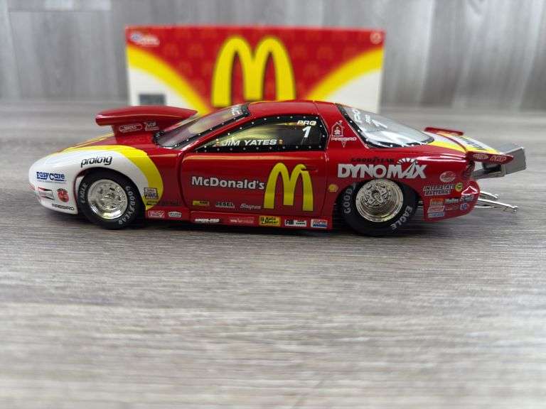 Jim Yates McDonald’s 1997 Pontiac Pro Stock, 1/24, Limited Edition, #166/3500, Action