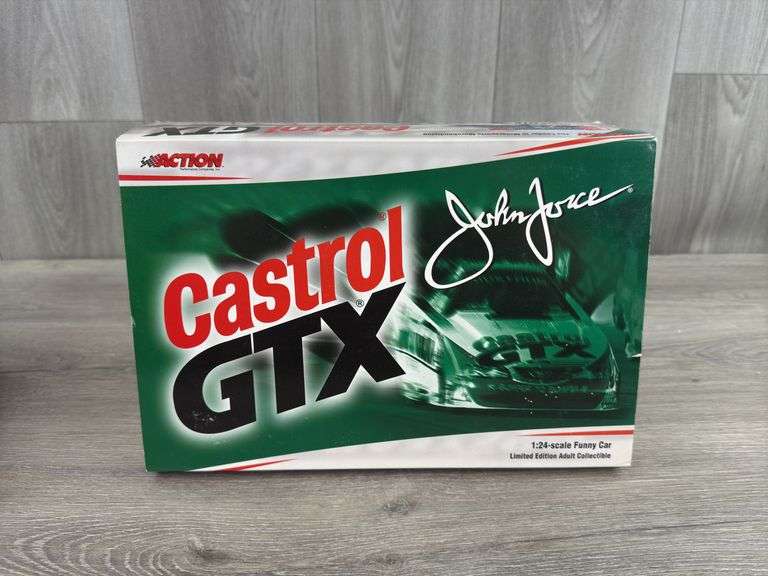 John Force Castrol GTX 2000 Mustang Funny Car, 1/24, Limited Edition, Action