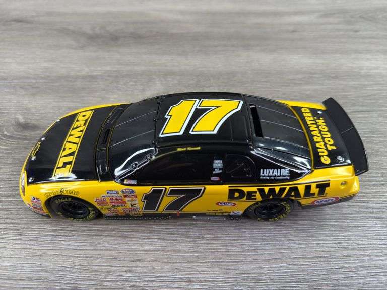 Matt Kenseth #17 Dewalt Tools 1999 Monte Carlo Stock Car Bank, 1/24, Limited Edition, 1 Of 2508, Action