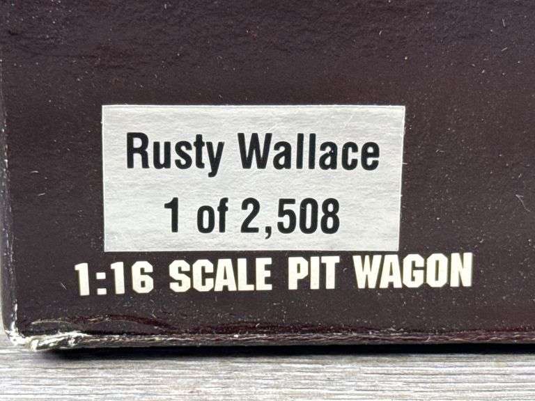 Rusty Wallace #2 Pit Wagon, 1/16, 1995 Limited Edition, 1 Of 2508, Action