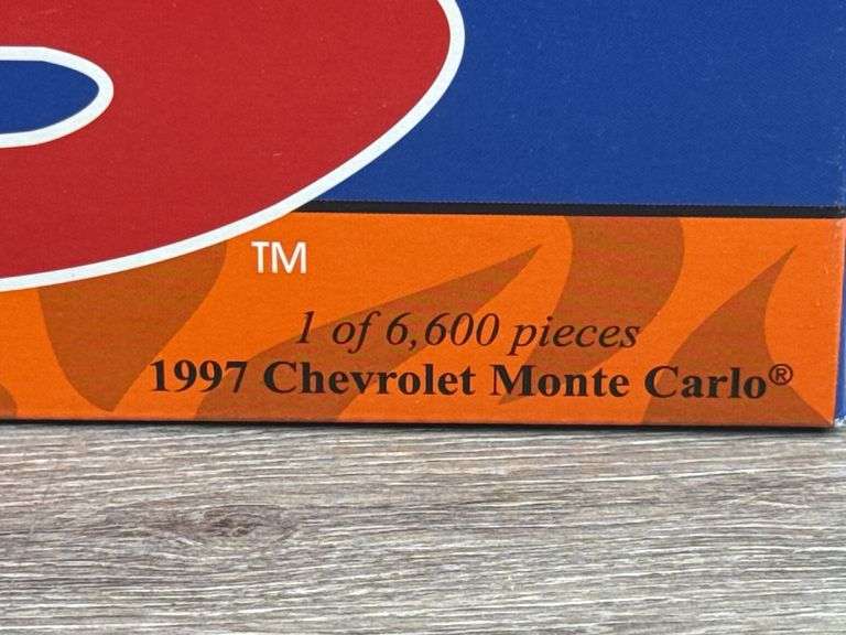 Terry Labonte #5 Kellogg’s Special 1997 Monte Carlo Stock Car, 1/24, 1 Of 6600, Certificate Of Authenticity, Revell Collection
