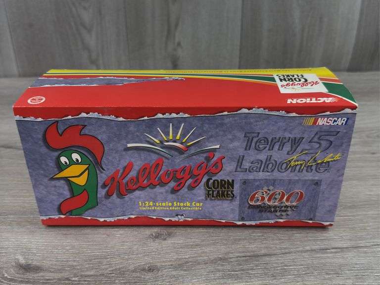 Terry Labonte #5 Kellogg’s Iron Man 1998 Monte Carlo Atock Car Bank, 1/24, Limited Edition, 1 Of 3500, Action Racing Collectables Club Of America