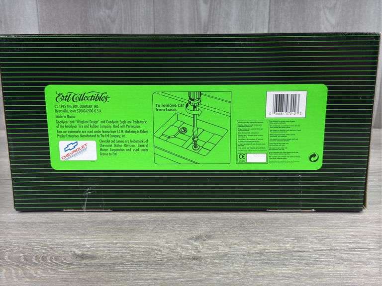 Harry Gant #7 Manheim Auctions Lumina Stock Car, 1/18, Certified #972/2502, Collector’s Edition, American Muscle, Ertl Collectibles