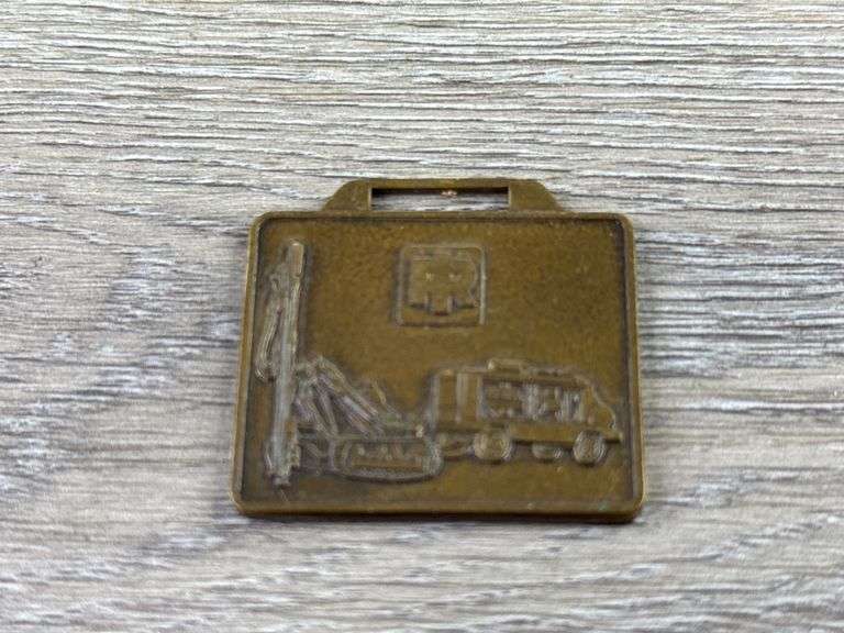 Ingersoll-Rand, FiatAllis & P&H Watch FOBs, 1 1/2” W