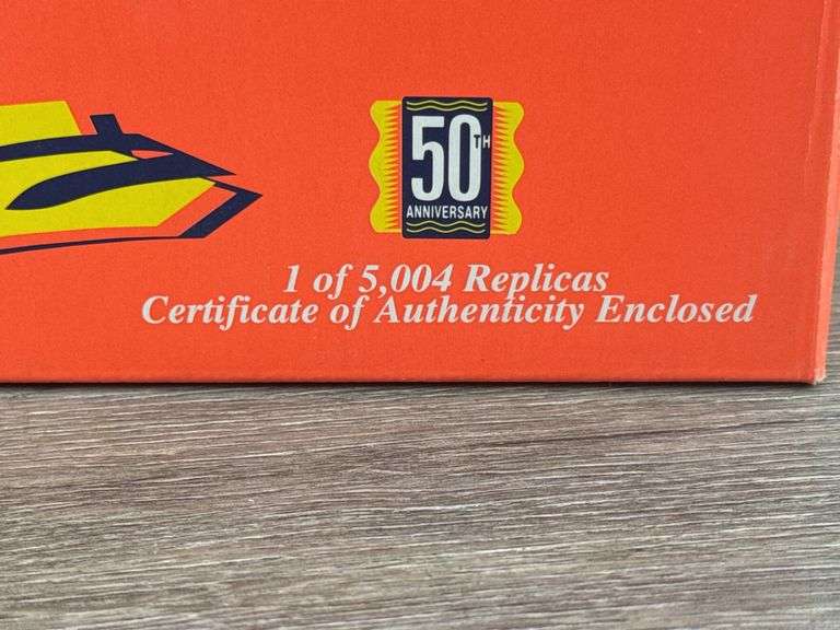 Ricky Rudd #10 Tide Ford Thunderbird Stock Car, 1/24, 1 Of 5004, Certificate Of Authenticity, 50th Anniversary, Revell Collection