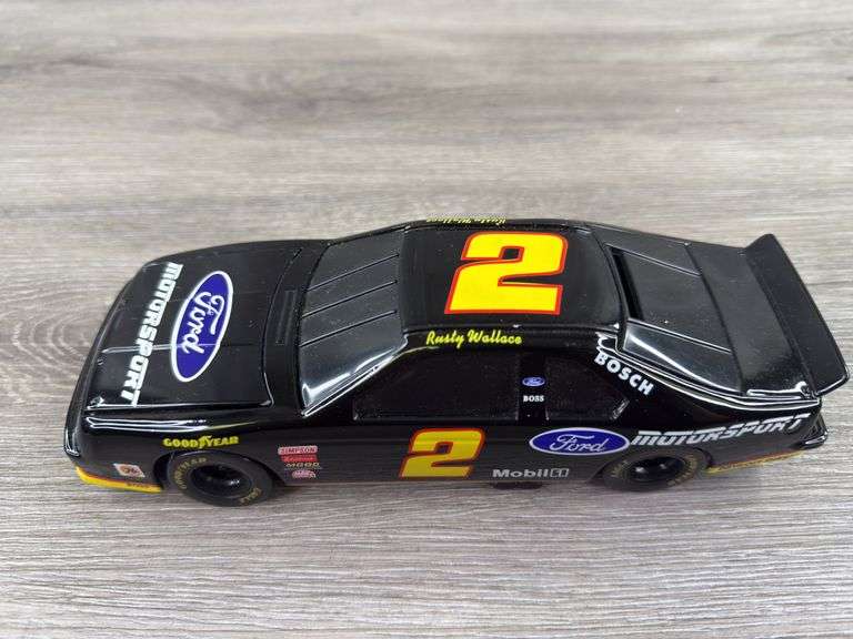 Rusty Wallace #2 Ford Motorsport 1994 Thunderbird Stock Car Bank, 1/24, 1 Of 3504, Action Racing Collectables Platinum Series