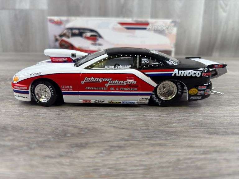 Allen Johnson Amoco 1997 Dodge Pro Stock, 1/24, Limited Edition, 1 Of 6000, Action