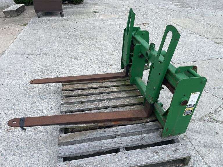 John Deere forks, off of a JD 640 loader