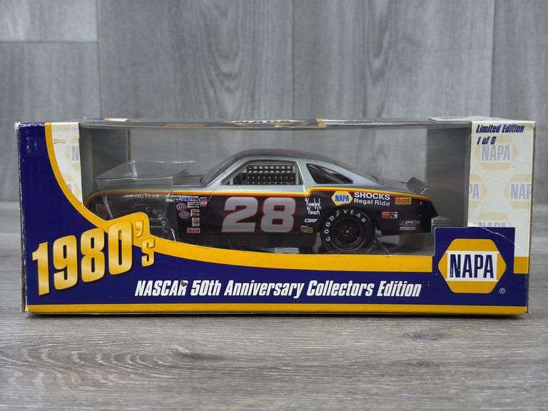 Buddy Baker #28 NAPA 1980’s Stock Car, 1/24, Limited Edition, 1 Of 6, 50th NASCAR Anniversary, Action