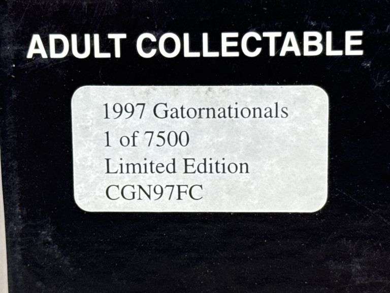 1997 Gatornationals 28th Annual MAC Tools Funny Car, 1/24, Limited Edition, 1 Of 7500, Action