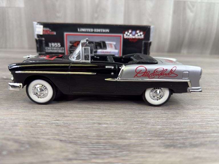 Dale Earnhardt Sr. Goodwrench 1955 Chevrolet Convertible Bank, 1/25, Limited Edition, S/N 5515, 6 Time Champion, Racing Champions