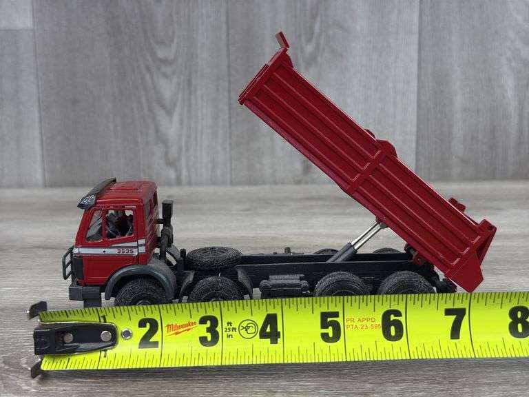 Mercedes 3535 Dump Truck, 1/43, NZG Modelle, Missing Mirror