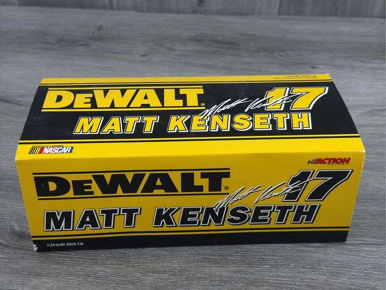 Matt Kenseth #17 Dewalt Tools 1999 Monte Carlo Stock Car Bank, 1/24, Limited Edition, #1324/2500, Action Racing Collectables Club Of America