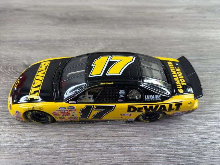 Matt Kenseth #17 Dewalt Tools 1999 Monte Carlo Stock Car Bank, 1/24, Limited Edition, #1324/2500, Action Racing Collectables Club Of America