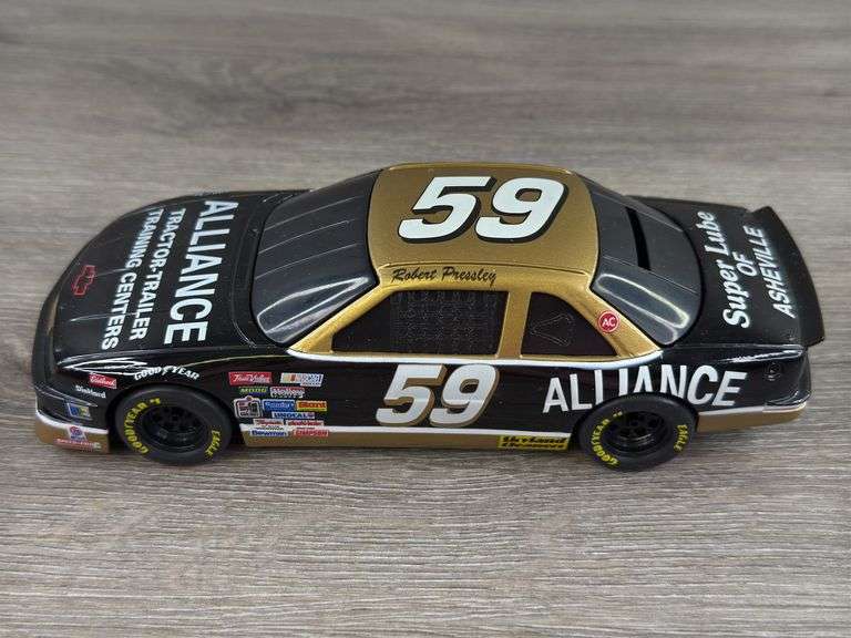 Robert Pressley #59 Alliance Lumina Stock Car Bank, 1/24, Limited Edition, 1 Of 2500, Racing Champions