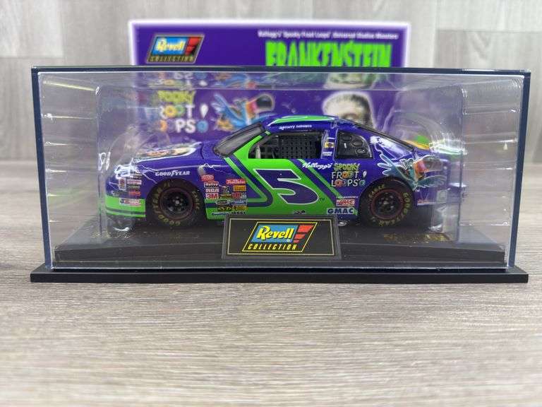 Terry Labonte #5 Kellogg’s Spooky Froot Loops Frankenstein Monster 1997 Monte Carlo Stock Car, 1/24, 1 Of 5004, Certificate Of Authenticity, Revell Collection