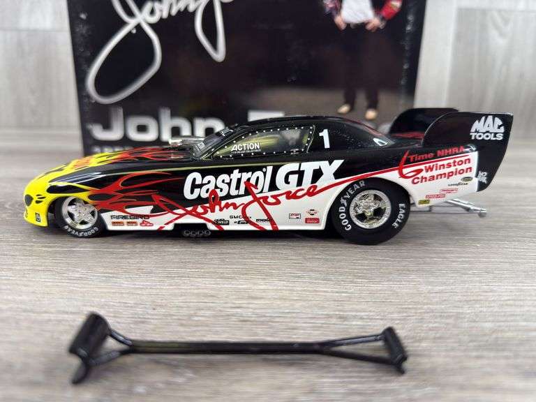 John Force Castrol GTX Pontiac Funny Car, 1/24, Action