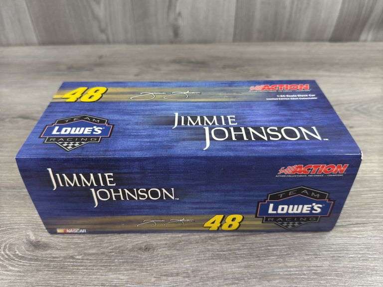 Jimmie Johnson #48 Lowe’s 2004 Monte Carlo Stock Car, 1/24, Limited Edition, 1 Of 9300, Action