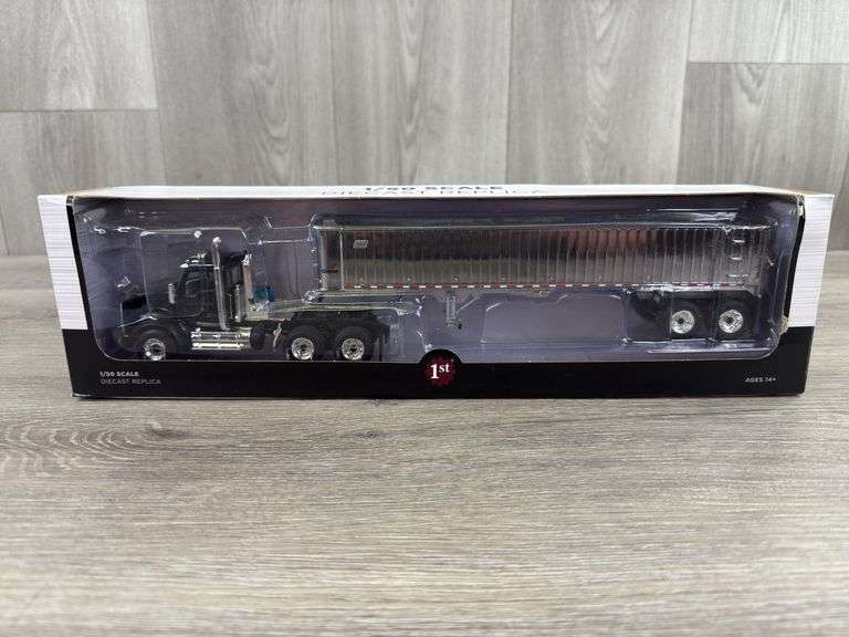 Kenworth T880 & East End Dump Trailer, 1/50, Black/Chrome