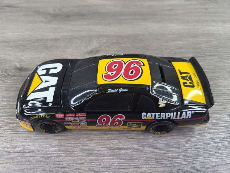 David Green #96 Caterpillar 1997 Monte Carlo Stock Car Bank, 1/24, Limited Edition, 1 Of 6504, Action