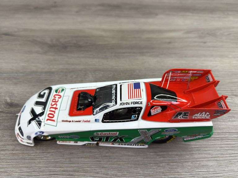 John Force #3 Castrol GTX 2006 Mustang Funny Car, 1/24, Limited Edition, 1 Of 1668, Action