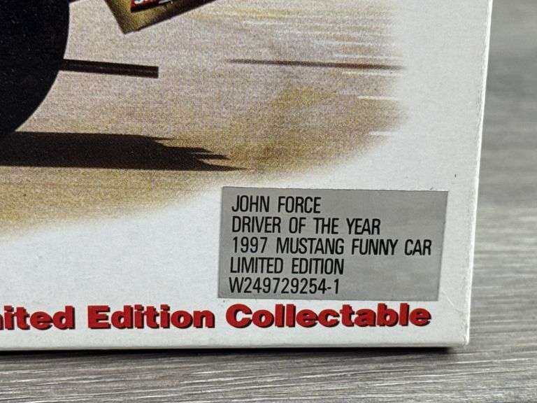 John Force Castrol GTX Driver Of The Year 1997 Mustang Funny Car, 1/24, Limited Edition, Action