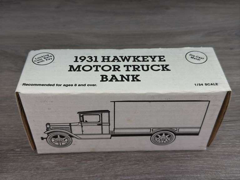 Robert Pressley #59 Alliance Racing 1931 Hawkeye Motor Truck Bank, 1/34, #92/1460, Ertl