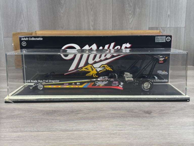 Larry Dixon Jr. Miller Top Fuel Dragster, 1/24, Limited Edition, 1 Of 7500, Action, Original Shipping Box