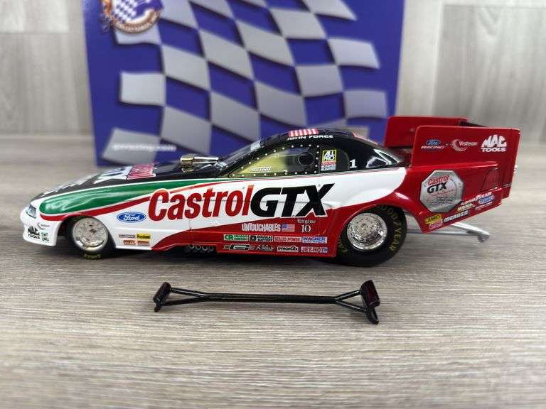 John Force Castrol GTX/8X Champion 1999 Mustang Funny Car, 1/24, Limited Edition, Action