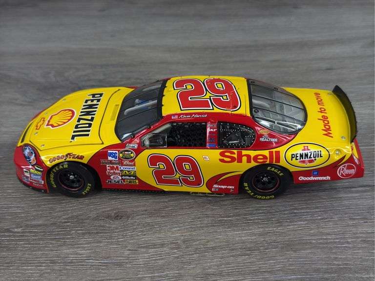 Kevin Harvick #29 Shell Pennzoil 2007 Monte Carlo SS Owners Club Select Stock Car, 1/24, #969/1500, Motorsports Authentics