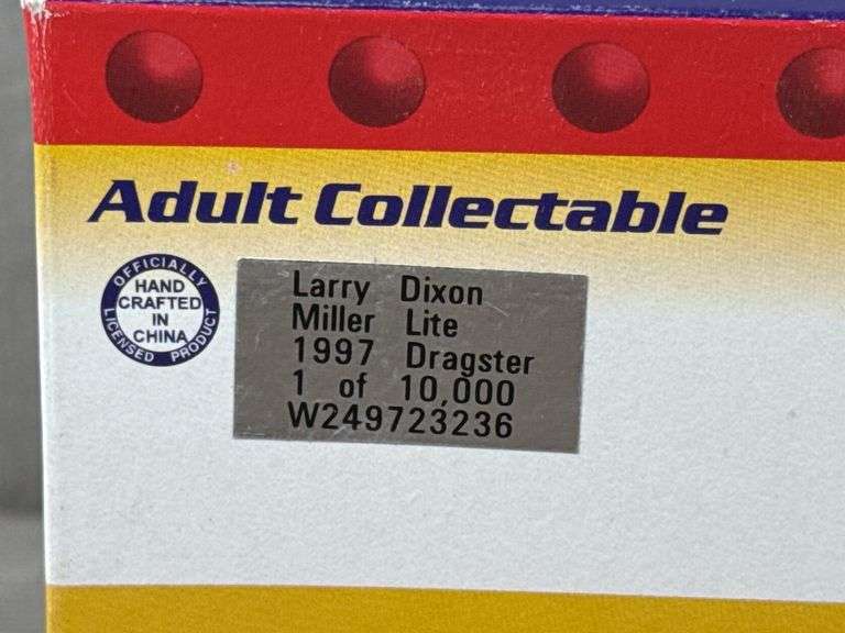 Larry Dixon Miller Lite 1997 Top Fuel Dragster, 1/24, Limited Edition, 1 Of 10,000, Action