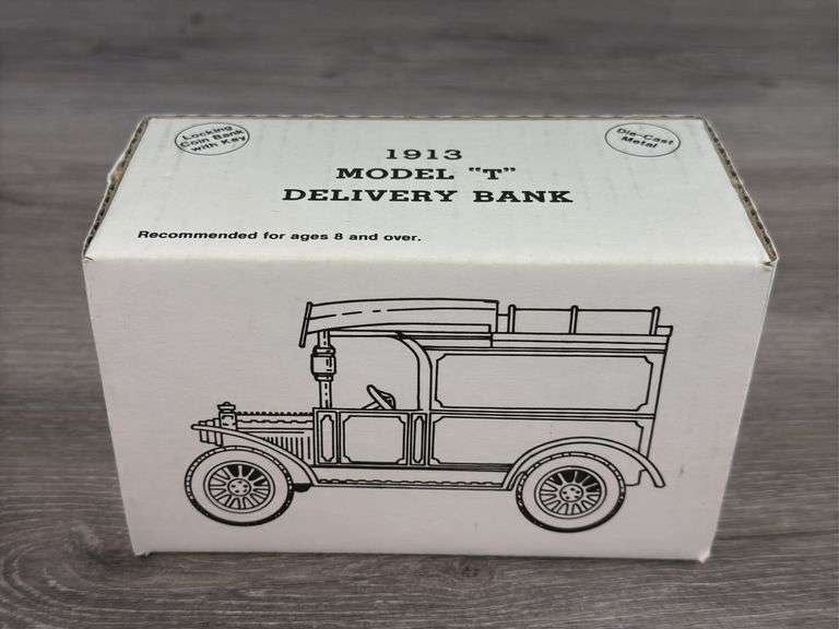 Robert Pressley #59 Alliance Racing Team 1913 Ford Model T Delivery Bank, 1/25, #712/2040, Ertl