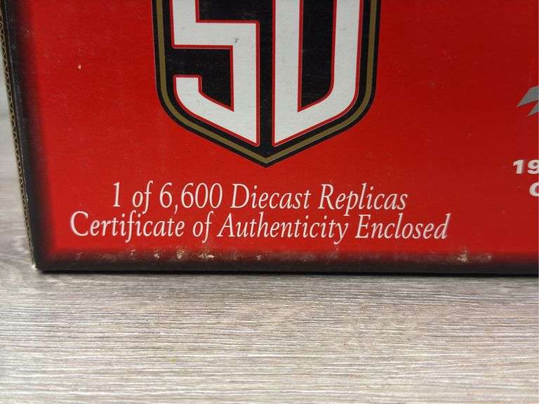 Ricky Craven #50 Budweiser/50th Anniversary 1998 Monte Carlo Stock Car, 1/24, 1 Of 6600, Certificate Of Authenticity, Revell Collection