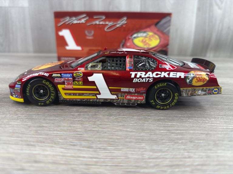 Martin Truex Jr. #1 Bass Pro Shops 2005 Monte Carlo Stock Car, Limited Edition, 1 Of 768, Action