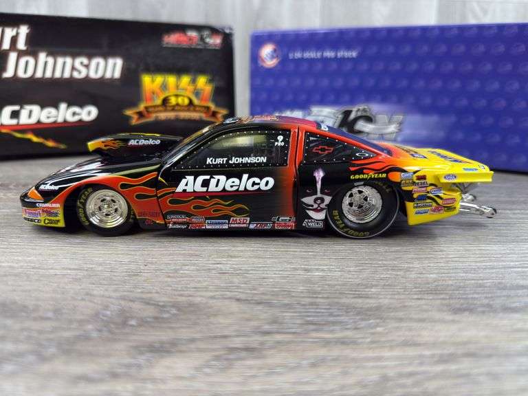 Kurt Johnson ACDelco/KISS 30 Yrs. Of Rock 2002 Cavalier Pro Stock, 1/24, Limited Edition, 1 Of 3760, Action 10th Anniversary