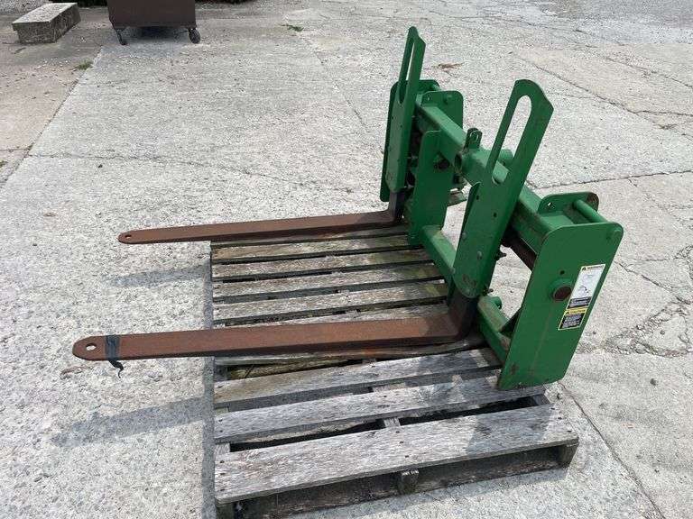 John Deere forks, off of a JD 640 loader