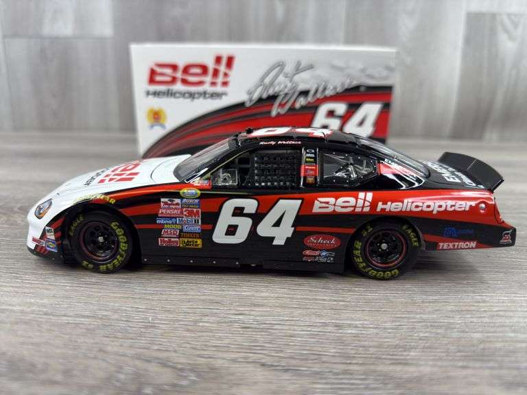 Rusty Wallace #64 Bell Helicopter 2005 Charger Stock Car, 1/24, Limited Edition, 1 Of 6696, Action