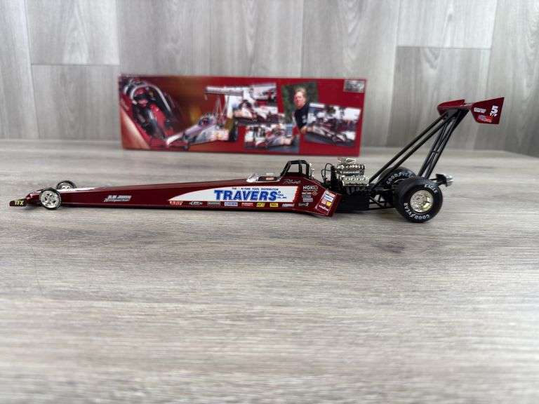 Blaine Johnson Travers 1996 Top Fuel Dragster, 1/24, Limited Edition, 1 Of 5000, Action