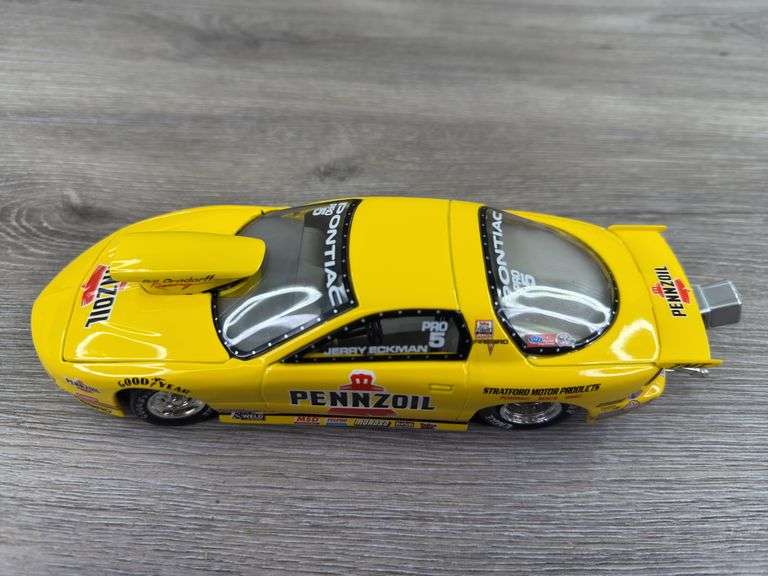 Jerry Eckman Pennzoil 1997 Pontiac Pro Stock, 1/24, 1996 Limited Edition, 1 Of 5004, Action, Seat Is Loose Inside Car