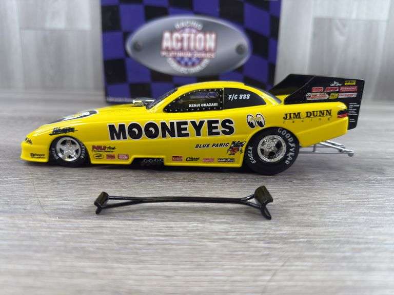 Kenji Okazaki Jim Dunn Racing Moon Eyes 1996 Dodge Funny Car, 1/24, Limited Edition, 1 Of 6000, Racing Collectables Action Platinum Series