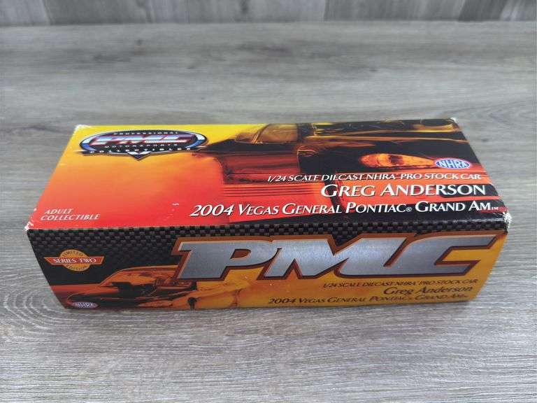Greg Anderson 2004 Vegas General Pontiac Grand Am, 1/24, Certificate Of Authenticity, #303/1008, Limited Edition, Series 2, Professional Motorsports Collectibles