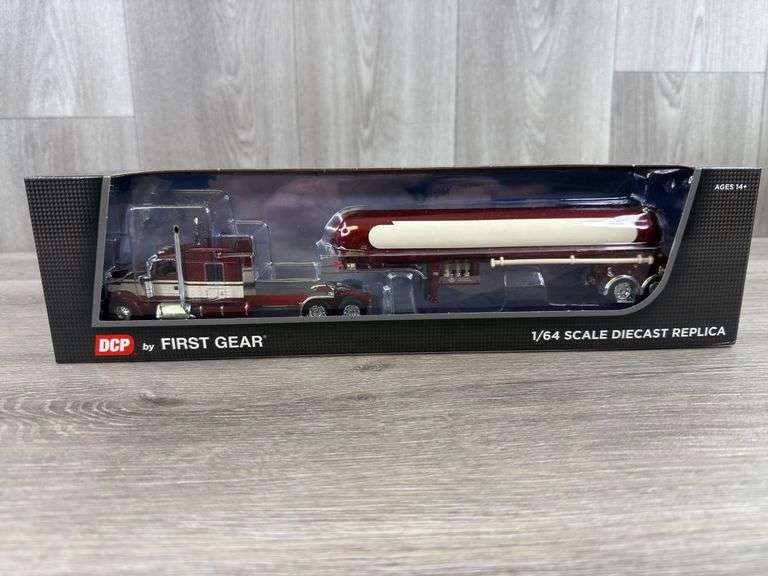 Kenworth W900L & Mississippi LP Tanker, 1/64, SRD Red/White