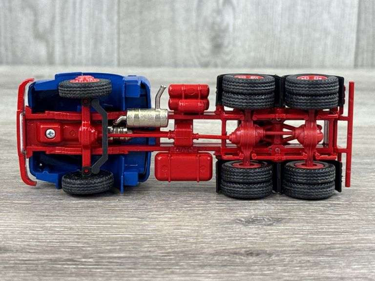 Saviem 26-240 Semi Truck, 5 3/4” Long, Missing Mirrors
