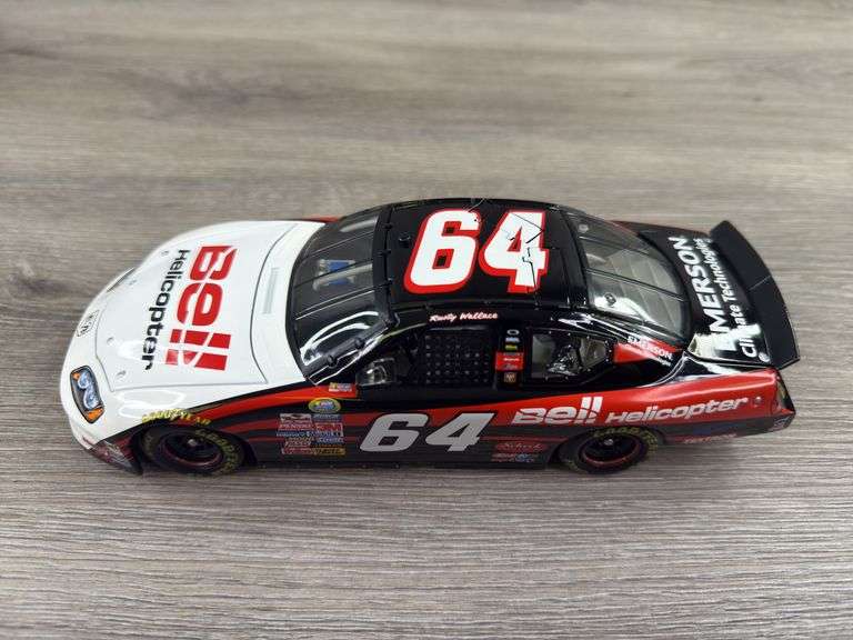 Rusty Wallace #64 Bell Helicopter 2005 Charger Stock Car, 1/24, Limited Edition, 1 Of 6696, Action