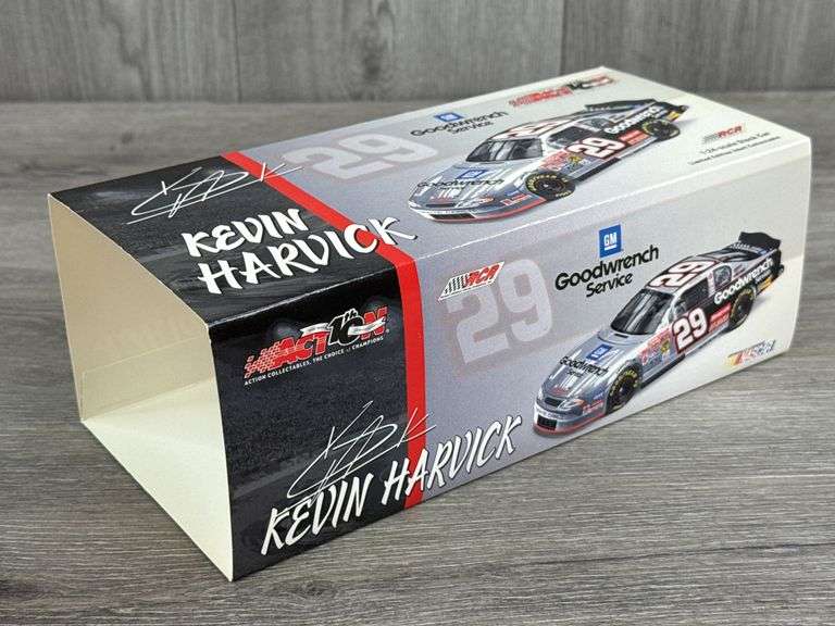 Kevin Harvick #29 GM Goodwrench Service 2002 Monte Carlo Stock Car, 1/24, Limited Edition, Action 10th Anniversary
