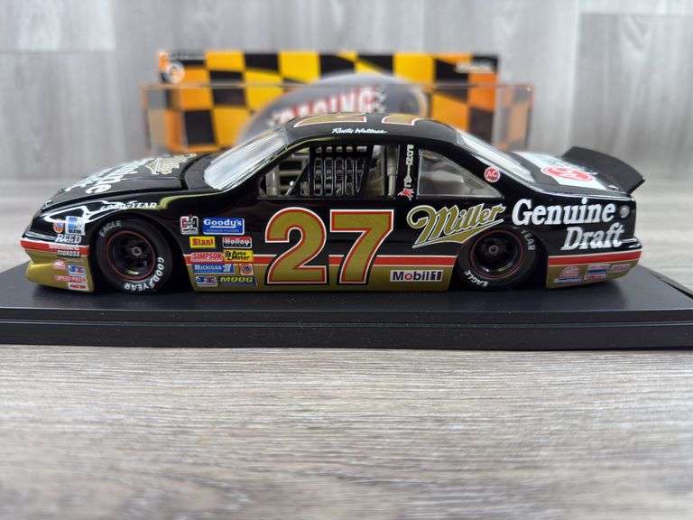 Rusty Wallace #2 Miller Genuine Draft 1990 Pontiac Grand Prix Stock Car, 1/24, Limited Edition, 1 Of 5000, Action Racing Collectables Club Of America