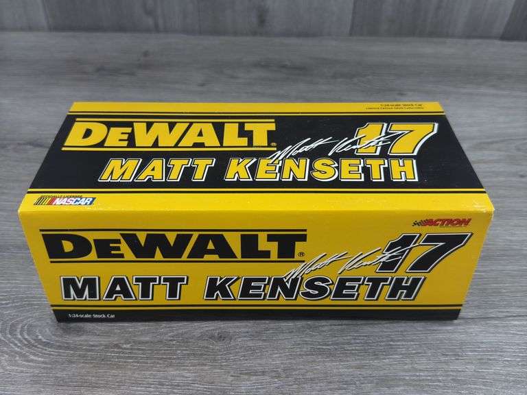 Matt Kenseth #17 Dewalt Tools 1999 Monte Carlo Stock Car Bank, 1/24, Limited Edition, 1 Of 2508, Action