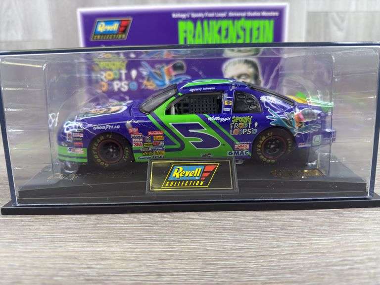 Terry Labonte #5 Kellogg’s Spooky Froot Loops Frankenstein Monster 1997 Monte Carlo Stock Car, 1/24, 1 Of 5004, Certificate Of Authenticity, Revell Collection