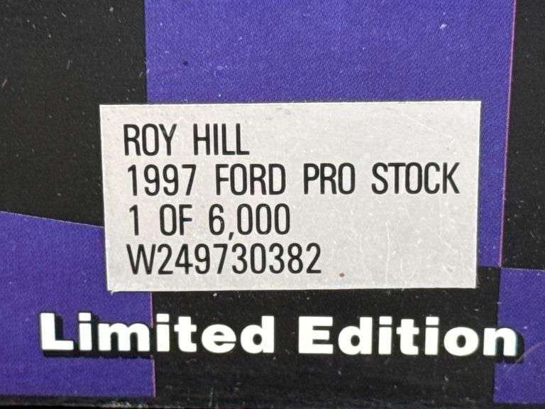 Roy Hill Castrol 1997 Ford Pro Stock, 1/24, Limited Edition, 1 Of 6000, Racing Collectables Action Platinum Series